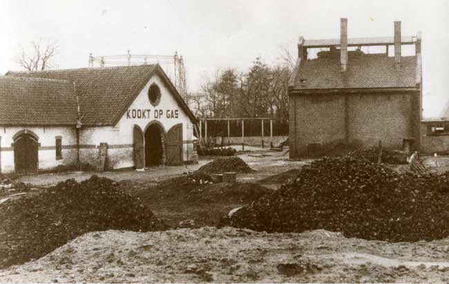 Gasfabriek, Grave (foto: Fotostudio Jean Smeets, collectie BHIC 1907-008767)