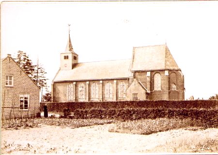 De oude kerk te Aalst (bron: HKK Waalre's Erfgoed)