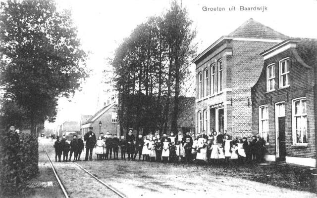 Baardwijk rond 1900 (bron: SALHA)