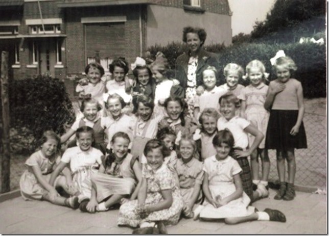 Tweede klas Gerardus Majellaschool, 1952-1953 (ingezonden door Jan de Crom)