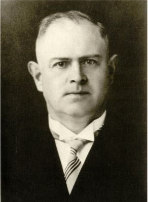 Secretaris Goossens, later burgemeester van 1924-1951 (bron: RHCe)