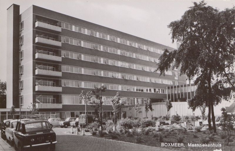 Maasziekenhuis in Boxmeer, ca. 1972.