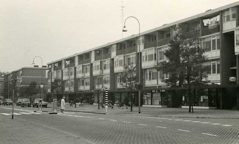 De Baanderherenweg in 1968 (coll. BHIC)