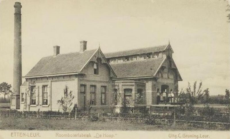 De melkfabriek rond 1910