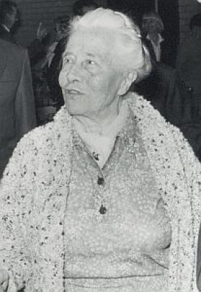 Mevrouw Ria Gielen-Kraan in 1982