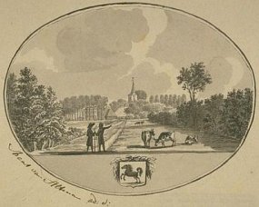 Maas van Altena, dorpsaanzicht Eethen, 18e eeuw. Foto: Brabant Collectie, THA, E161/010 (1)