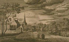 Roelant Roghman, Zicht op Heesbeen, 1799. Foto: Brabant Collectie, TGA, H41/010 (2)