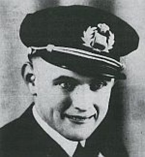 Pierre van Boxtel in uniform van de Zeevaartschool, 1939. Foto: Collectie heemkundekring De Ketsheuvel