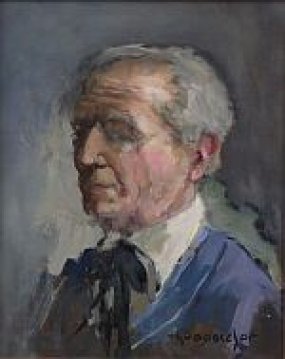 Dorus van Oorschot, zelfportret
