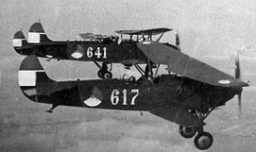 Een drietal Fokkers C5