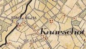 Detail topogr. kaart 1838