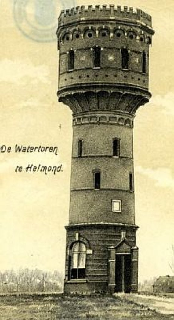 De beide torens van Helmond