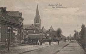 Zeeland, kerk en postkantoor