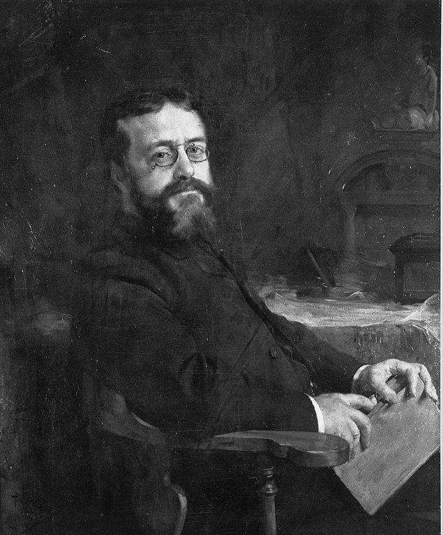 Victor de Stuers, geschilderd door Pieter de Josselin de Jong, 1890 (bron: RKD, publiek domein)