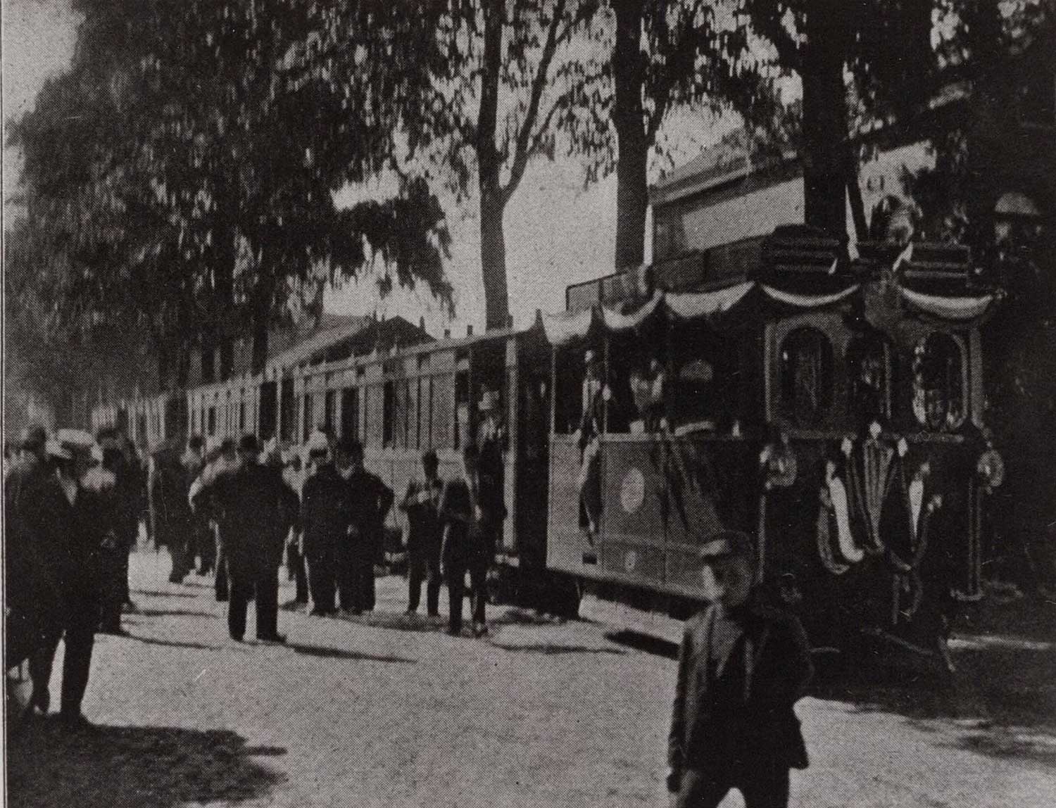 Opening nieuwe tramlijn Tilburg - Dongen, 18 juli 1904 (41478, RAT)