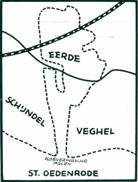 Foto: Brabant Pers. Eerdse grenzen begin jaren ’60.