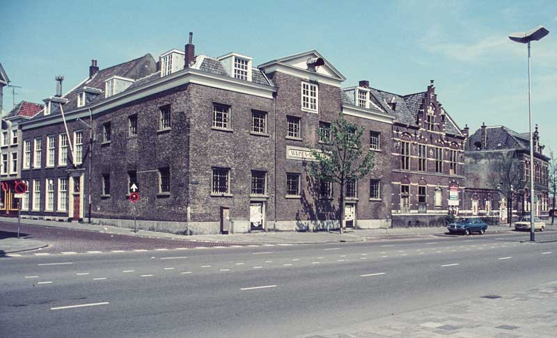 Het Tuchthuis, hoek Oude Vest - Halstraat, Breda (Foto: G. Ruijgers; Stadsarchief Breda nr. D20130103)