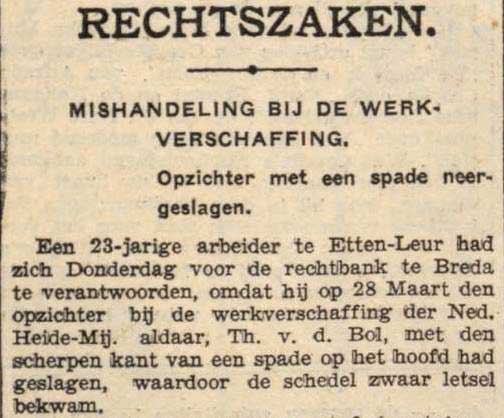 Bron: Algemeen Handelsblad, 12  mei 1933