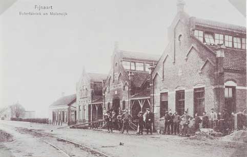 De zuivelfabriek aan de Molenstraat, 1915