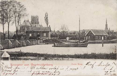 Geertruidenberg, gezien vanaf de oude brug, 1904 (RAT, 058093)