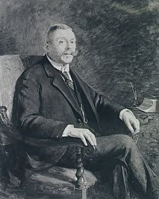 Baron van Tuyll van Serooskerken (1854-1924), heer van Geldrop, 1921 (bron: RHCe)
