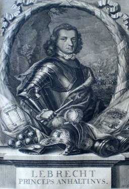 Lebrecht Von Anhalt-Bernburg (1669-1727). Bron: wikipedia.de (Publiek Domein)