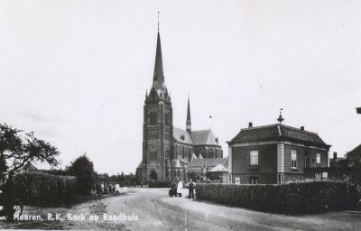 De nieuwe kerk, gebouwd in 1913