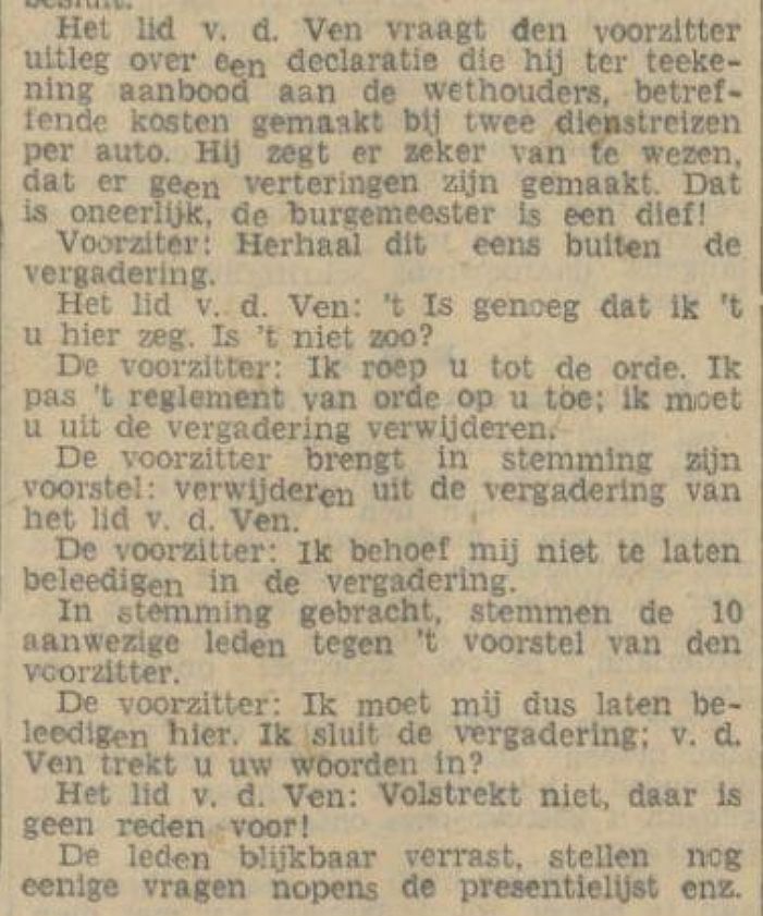 uit Provinciale Bossche Courant 10 augustus 1932