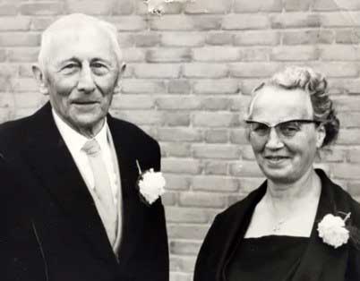 Het echtpaar Van Iersel, ca. 1960
