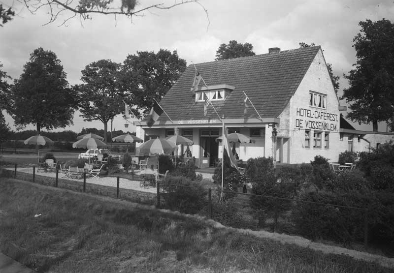 De Vossenklem in 1954 (foto: Fotopersbureau Het Zuiden. Bron: BHIC nr. 1634-009124)