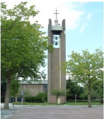 De H.H. Hartenkerk in Eindhoven, bron: parochiewebsite