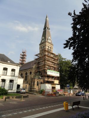 De Antoniuskerk wordt gerestaureerd (foto: BHIC / Frans van de Pol, 2014)