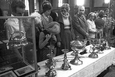 Tentoonstelling van kerkschatten, 1978 (Foto: Brabants Dagblad / Felix Janssens. Bron: BHIC, Collectie Brabants Dagblad)