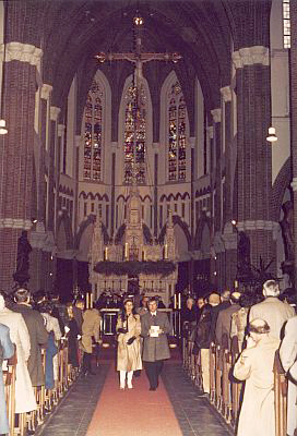Viering ter gelegenheid van de installatie van burgemeester Straatsma van Berghem, 1978 (foto: Collectie BHIC)