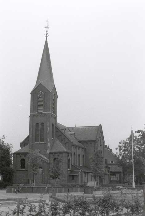 De Clemenskerk in Hulsel (BHIC, collectie Provincie Noord-Brabant)