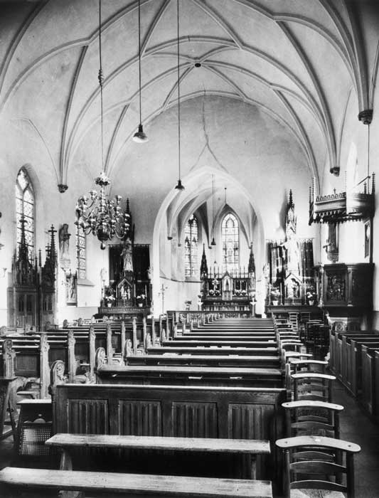 De kerk van Breugel (foto: G.Th. Delamarre. Collectie Rijksdienst voor het Cultureel Erfgoed)