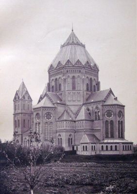 De oude Sint-Bartholomeuskerk in 1906
