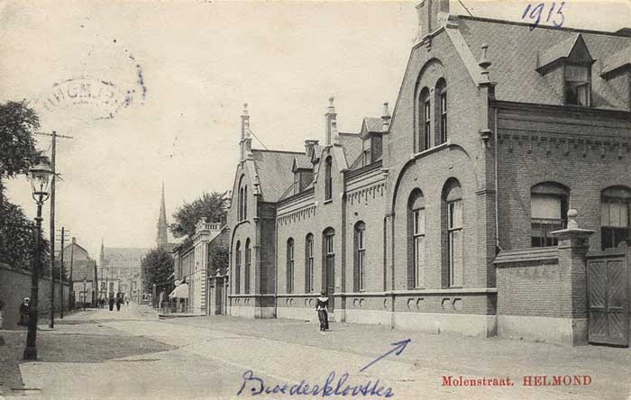 Het klooster in 1913 (collectie Regionaal Historisch Centrum Eindhoven)