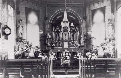 Kapel van het Liefdegesticht, 1930 (collectie Regionaal Archief Tilburg)