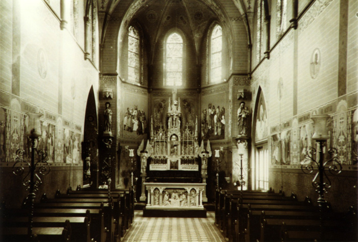 Interieur van de kapel (collectie BHIC)