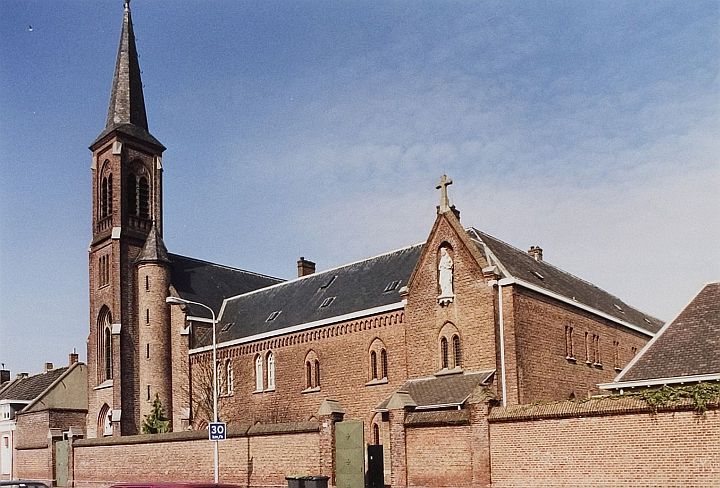 Tilburg, klooster van de Clarissen-Coletinen, 1991. Foto: BHIC, fotonr. PNB001065523