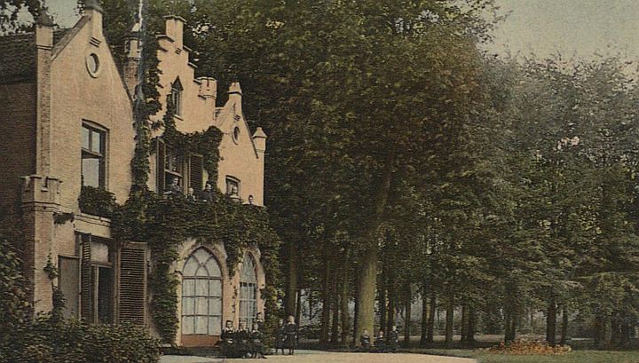 Vught, leken in villa Eikenheuvel, c. 1915. Foto: BHIC, fotonr. fotovu.0524