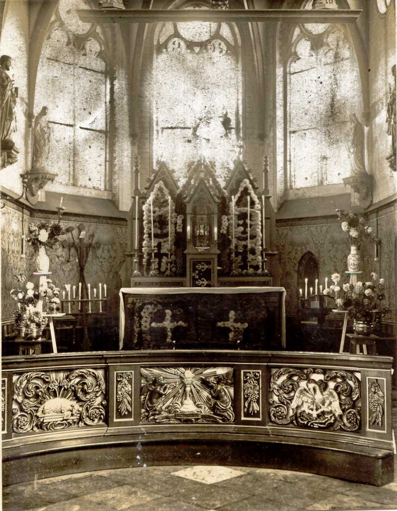 Altaar van de Catharinakerk (collectie AvD)