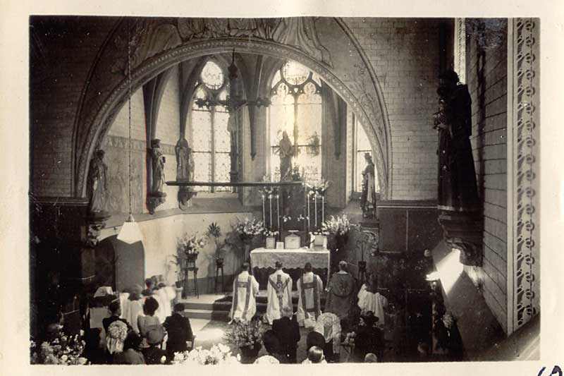 H. Mis in de Catharinakerk (collectie H. Kempen)