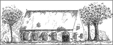 De schuurkerk in 1787 