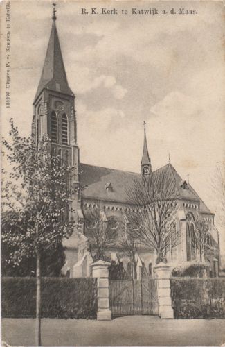 De kerk te Katwijk, ca. 1910 (Frans van Kempen)