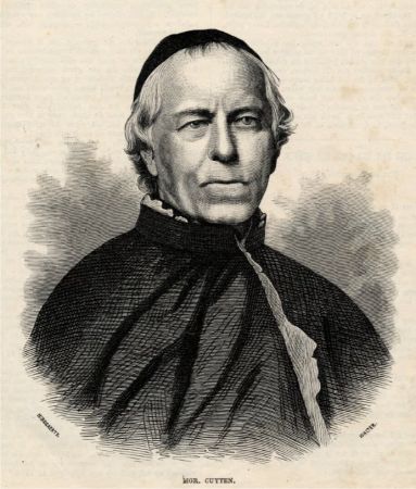 Portret van Mgr. Cuyten, president van het groot-seminarie van het bisdom Den Bosch, 1873 (bron: Regionaal Historisch Centrum Eindhoven)