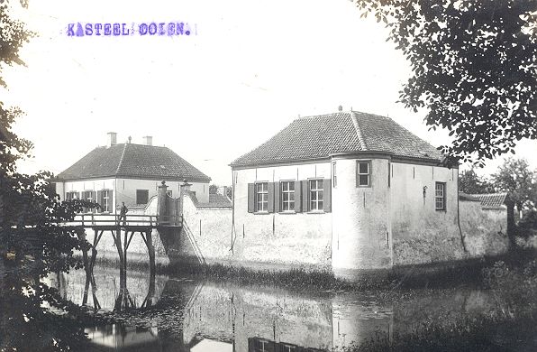Kasteel (later boerderij) van Oijen, 1908 (Collectie Stadsarchief Oss)