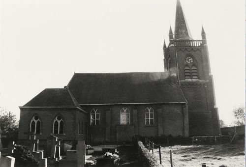 Kerk van de H. Benedictus. Gebouwd in 1657 te Teeffelen (Provincie Noord Brabant)