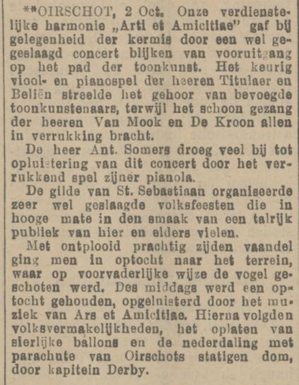 Bron: Prov. Noordbr. en 's-Bossche Courant, 4 okt. 1901